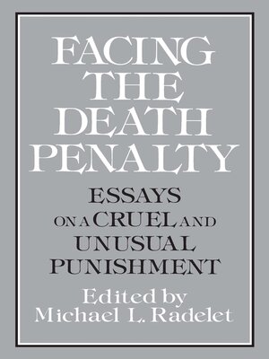 cover image of Facing the Death Penalty